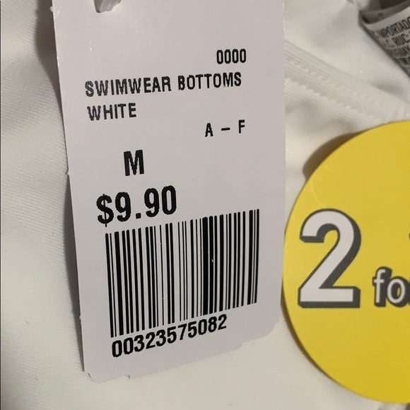 Forever 21 White Bikini Bottoms - Picture 2 of 4